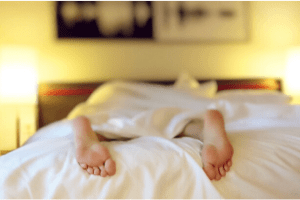person asleep